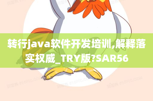 转行java软件开发培训,解释落实权威_TRY版?SAR56