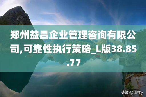 郑州益昌企业管理咨询有限公司,可靠性执行策略_L版38.85.77