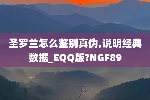 圣罗兰怎么鉴别真伪,说明经典数据_EQQ版?NGF89