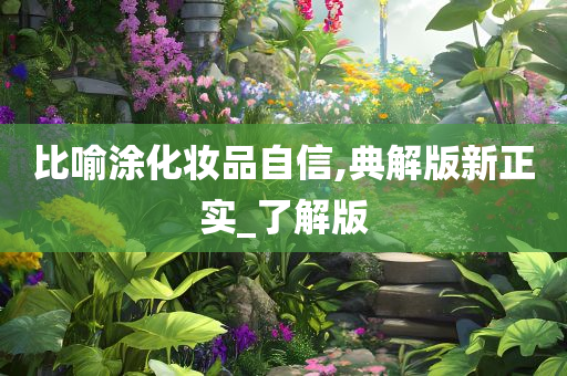 比喻涂化妆品自信,典解版新正实_了解版