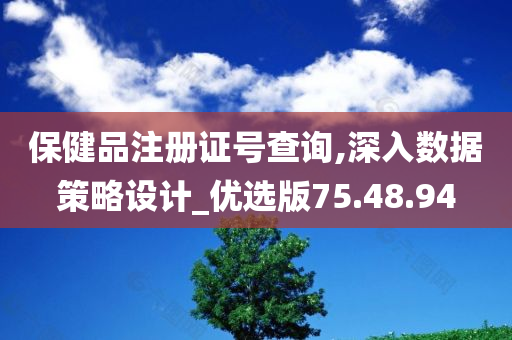 保健品注册证号查询,深入数据策略设计_优选版75.48.94