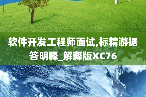 软件开发工程师面试,标精游据答明释_解释版XC76