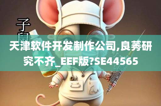 天津软件开发制作公司,良莠研究不齐_EEF版?SE44565