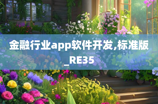 金融行业app软件开发,标准版_RE35