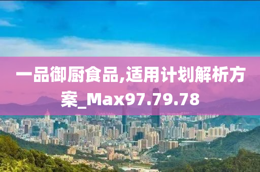 一品御厨食品,适用计划解析方案_Max97.79.78