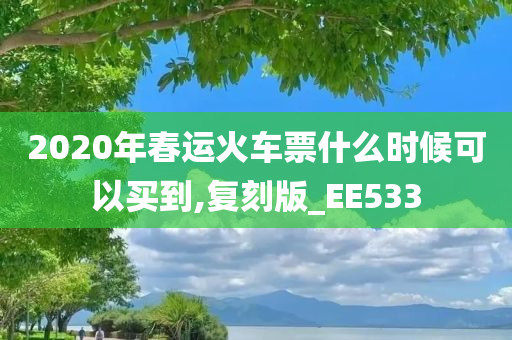 2020年春运火车票什么时候可以买到,复刻版_EE533