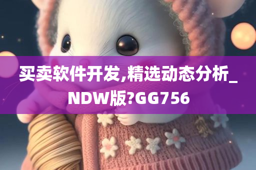 买卖软件开发,精选动态分析_NDW版?GG756