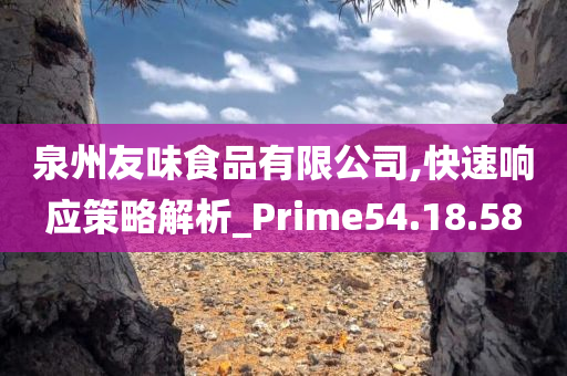 泉州友味食品有限公司,快速响应策略解析_Prime54.18.58