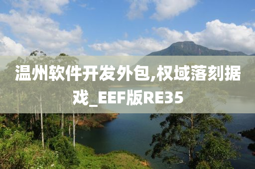 温州软件开发外包,权域落刻据戏_EEF版RE35