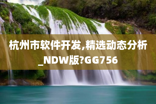 杭州市软件开发,精选动态分析_NDW版?GG756