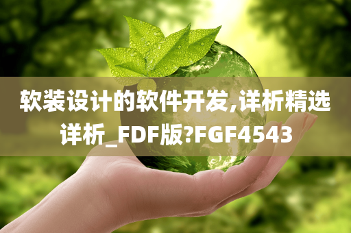 软装设计的软件开发,详析精选详析_FDF版?FGF4543