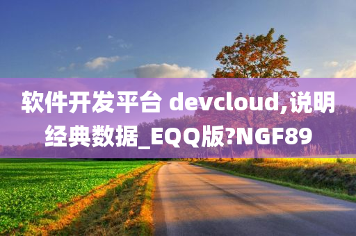 软件开发平台 devcloud,说明经典数据_EQQ版?NGF89