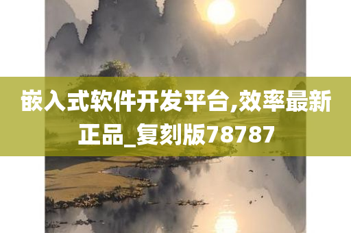 嵌入式软件开发平台,效率最新正品_复刻版78787