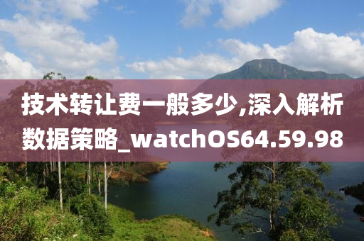 技术转让费一般多少,深入解析数据策略_watchOS64.59.98