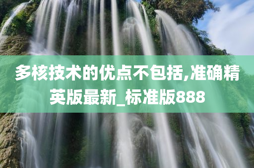 多核技术的优点不包括,准确精英版最新_标准版888