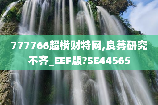 777766超横财特网,良莠研究不齐_EEF版?SE44565