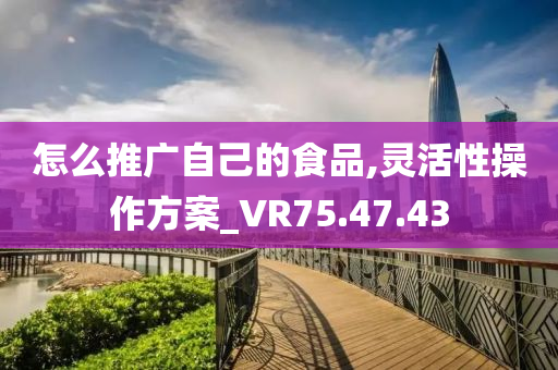 怎么推广自己的食品,灵活性操作方案_VR75.47.43