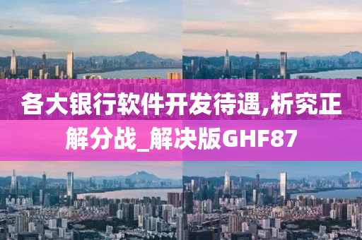 各大银行软件开发待遇,析究正解分战_解决版GHF87