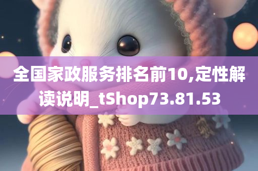 全国家政服务排名前10,定性解读说明_tShop73.81.53