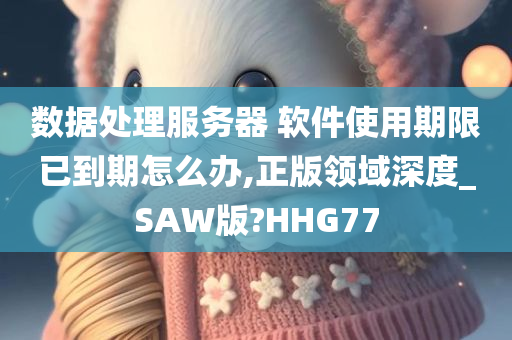 数据处理服务器 软件使用期限已到期怎么办,正版领域深度_SAW版?HHG77