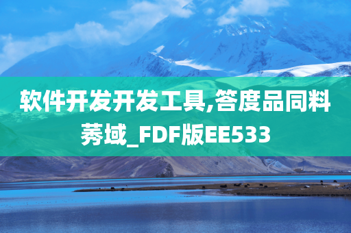 软件开发开发工具,答度品同料莠域_FDF版EE533