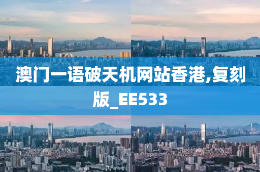 澳门一语破天机网站香港,复刻版_EE533