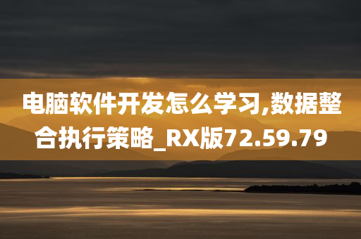 电脑软件开发怎么学习,数据整合执行策略_RX版72.59.79