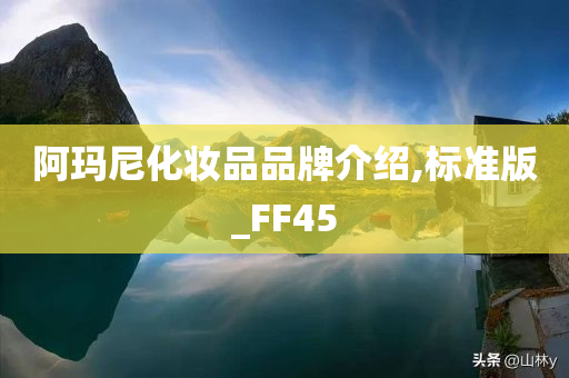 阿玛尼化妆品品牌介绍,标准版_FF45