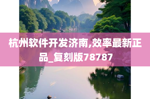 杭州软件开发济南,效率最新正品_复刻版78787