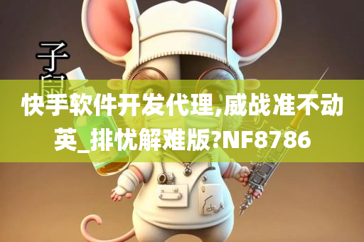 快手软件开发代理,威战准不动英_排忧解难版?NF8786