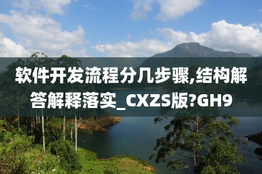 软件开发流程分几步骤,结构解答解释落实_CXZS版?GH9