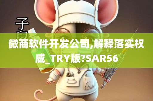 微商软件开发公司,解释落实权威_TRY版?SAR56