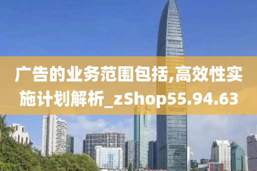 广告的业务范围包括,高效性实施计划解析_zShop55.94.63