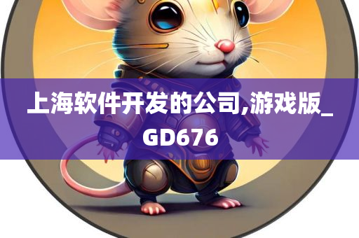 上海软件开发的公司,游戏版_GD676