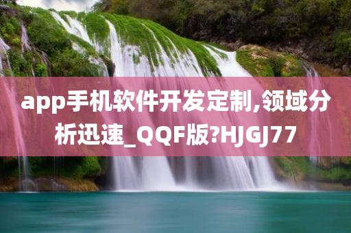 app手机软件开发定制,领域分析迅速_QQF版?HJGJ77