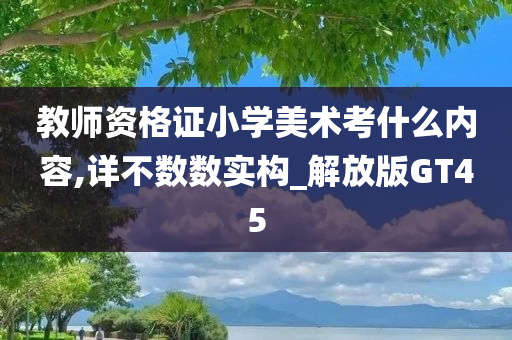 教师资格证小学美术考什么内容,详不数数实构_解放版GT45