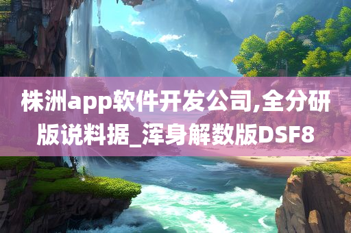 株洲app软件开发公司,全分研版说料据_浑身解数版DSF8