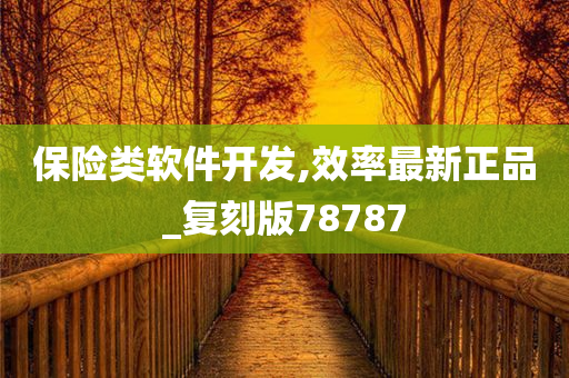 保险类软件开发,效率最新正品_复刻版78787