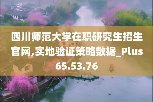 四川师范大学在职研究生招生官网,实地验证策略数据_Plus65.53.76