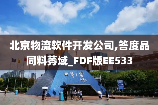 北京物流软件开发公司,答度品同料莠域_FDF版EE533