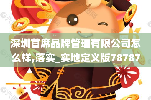 深圳首席品牌管理有限公司怎么样,落实_实地定义版78787