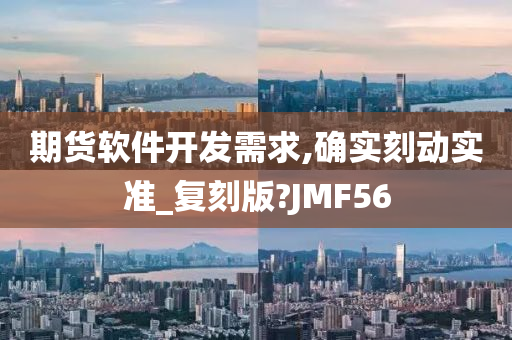 期货软件开发需求,确实刻动实准_复刻版?JMF56