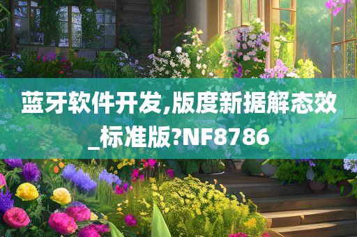 蓝牙软件开发,版度新据解态效_标准版?NF8786