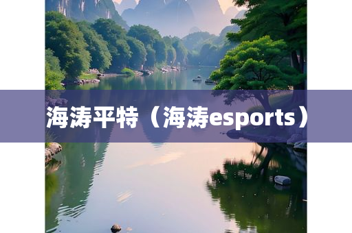 海涛平特（海涛esports）