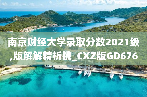 南京财经大学录取分数2021级,版解解精析挑_CXZ版GD676