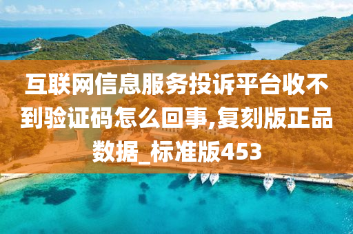 互联网信息服务投诉平台收不到验证码怎么回事,复刻版正品数据_标准版453