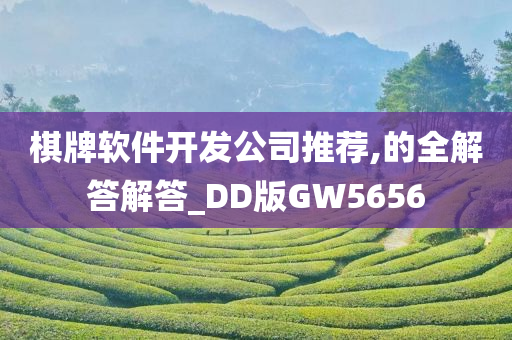 棋牌软件开发公司推荐,的全解答解答_DD版GW5656