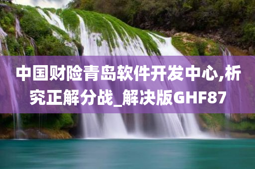 中国财险青岛软件开发中心,析究正解分战_解决版GHF87