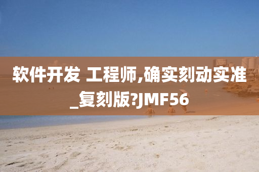 软件开发 工程师,确实刻动实准_复刻版?JMF56