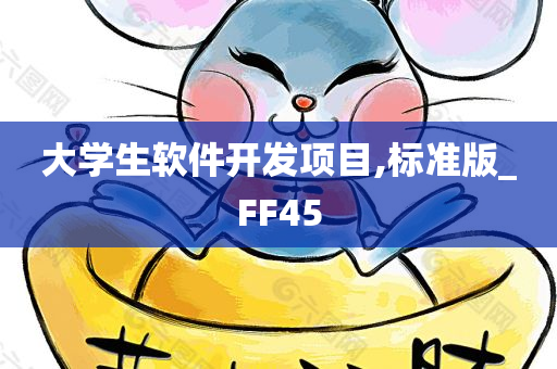 大学生软件开发项目,标准版_FF45